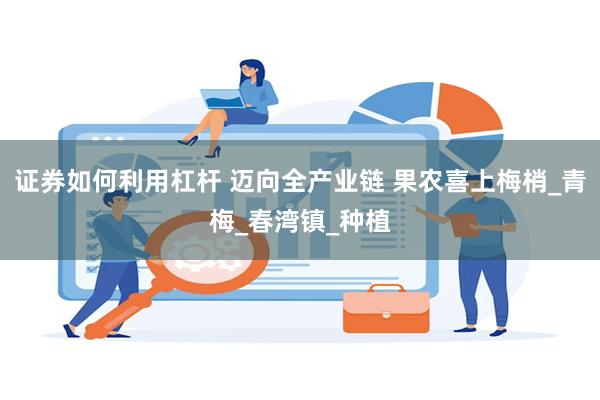 证券如何利用杠杆 迈向全产业链 果农喜上梅梢_青梅_春湾镇_种植